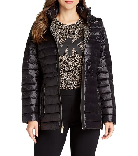 chamarra larga michael kors mujer|chamarras michael kors: Women's Clothing .